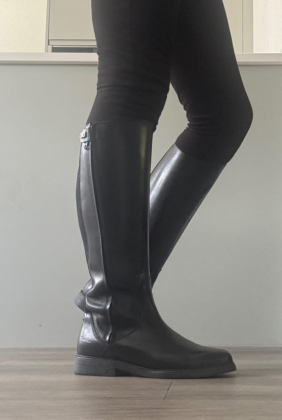 Customer photo review of Breckland Plus-Size Riding Boots