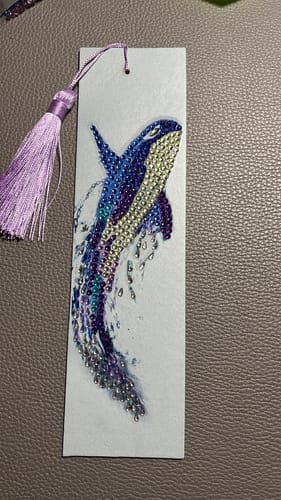 Customer photo review of Artful Designs | Diamond Painting Bookmarks