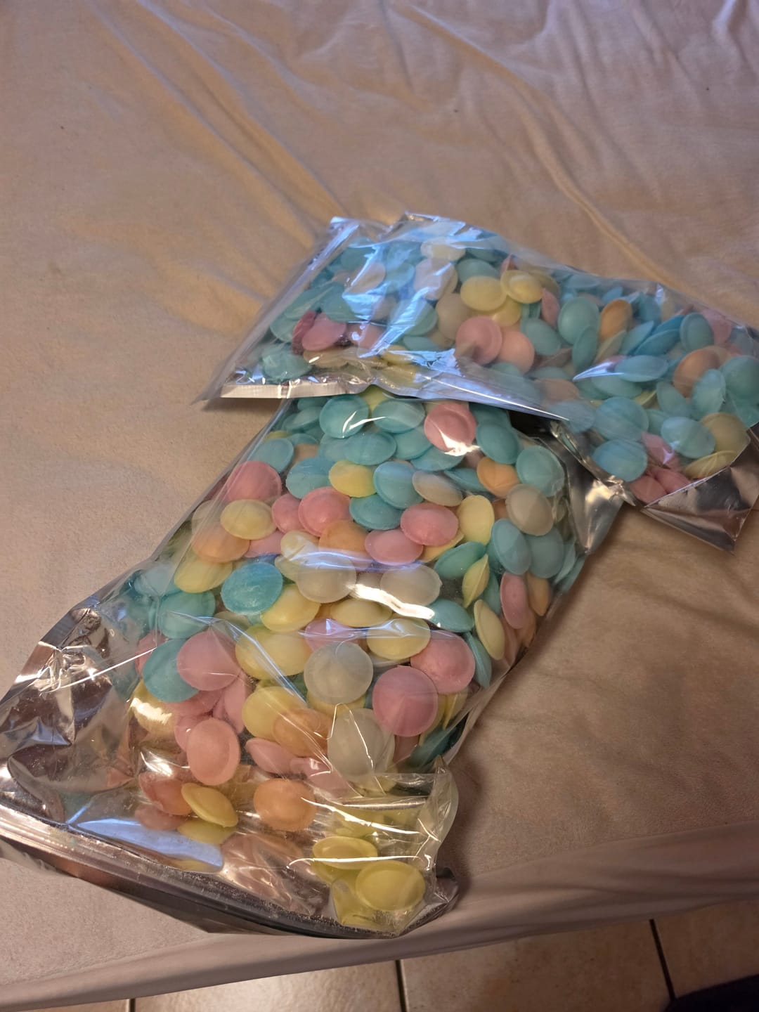 Customer photo review of Sour Flying Saucers