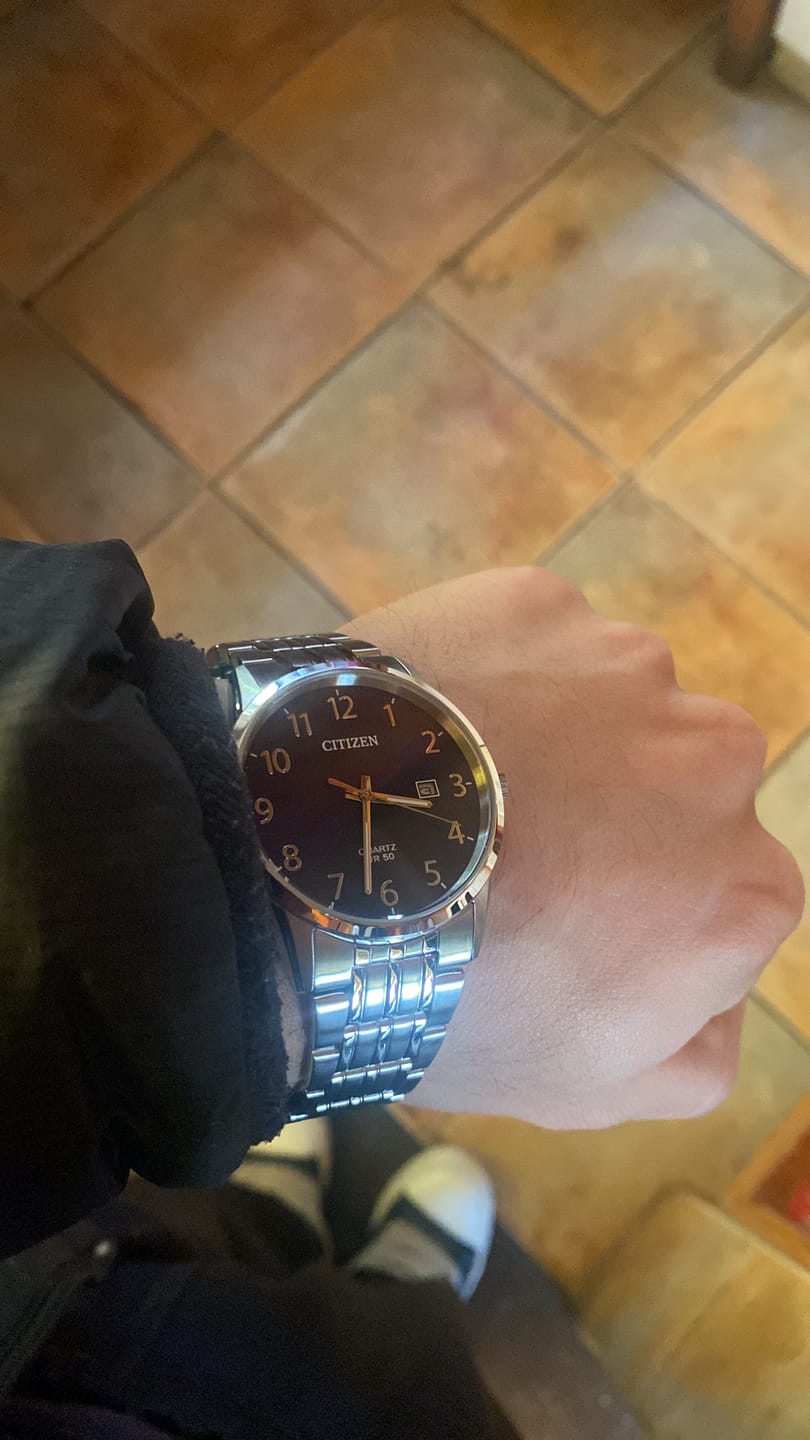 Customer photo review of Reloj Citizen Análogo BI5000-52L Cuarzo 39mm