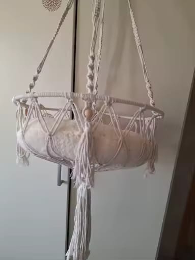 Customer photo review of Hammock Cat Bed