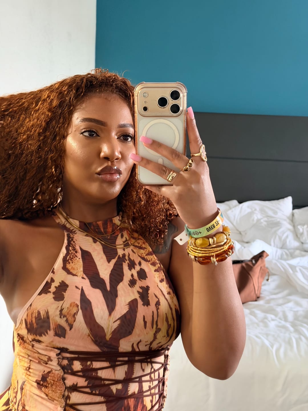 Customer photo review of LM Baby Curly™️ (Low-Maintenance Collection)- Virgin Hair