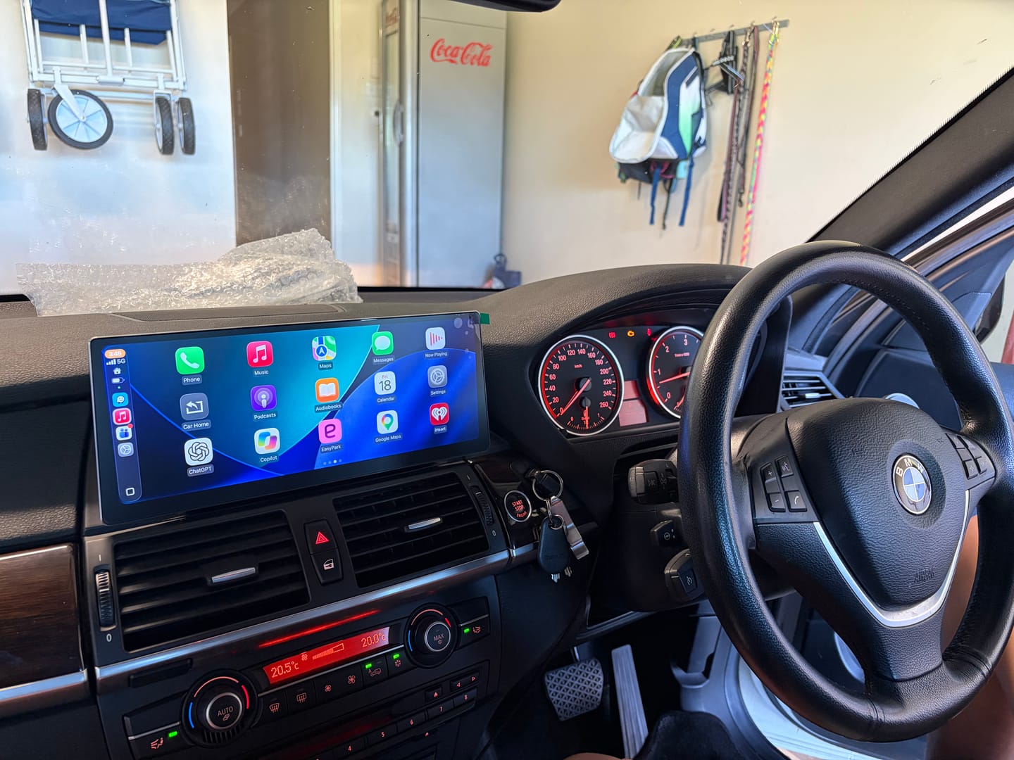 Customer photo review of BMW X5/X6 | E70/E71 | 10.25"/12.3" Linux CarPlay/Android Touchscreen Display | 2007 - 2014