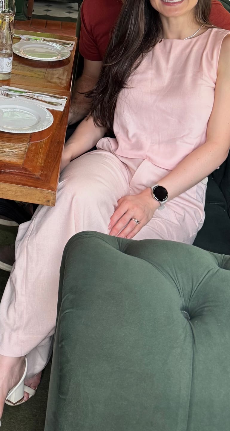 Customer photo review of Regata Angico Rosa Claro