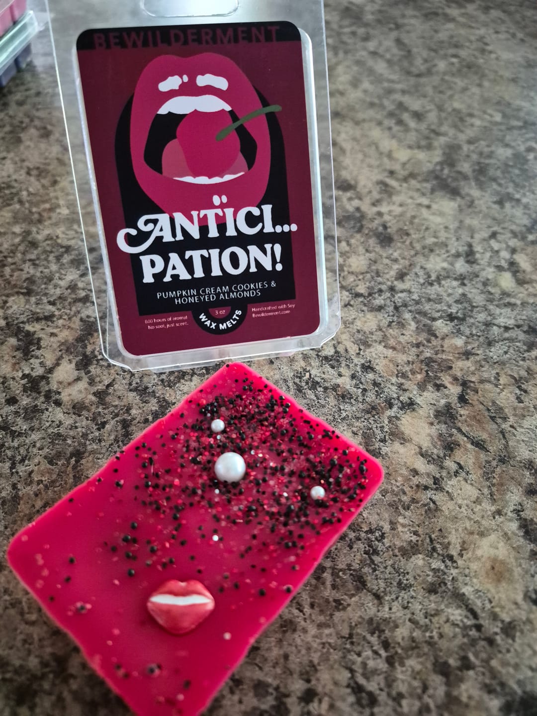 Customer photo review of Antici...Pation Wax Melts (From the Vault)
