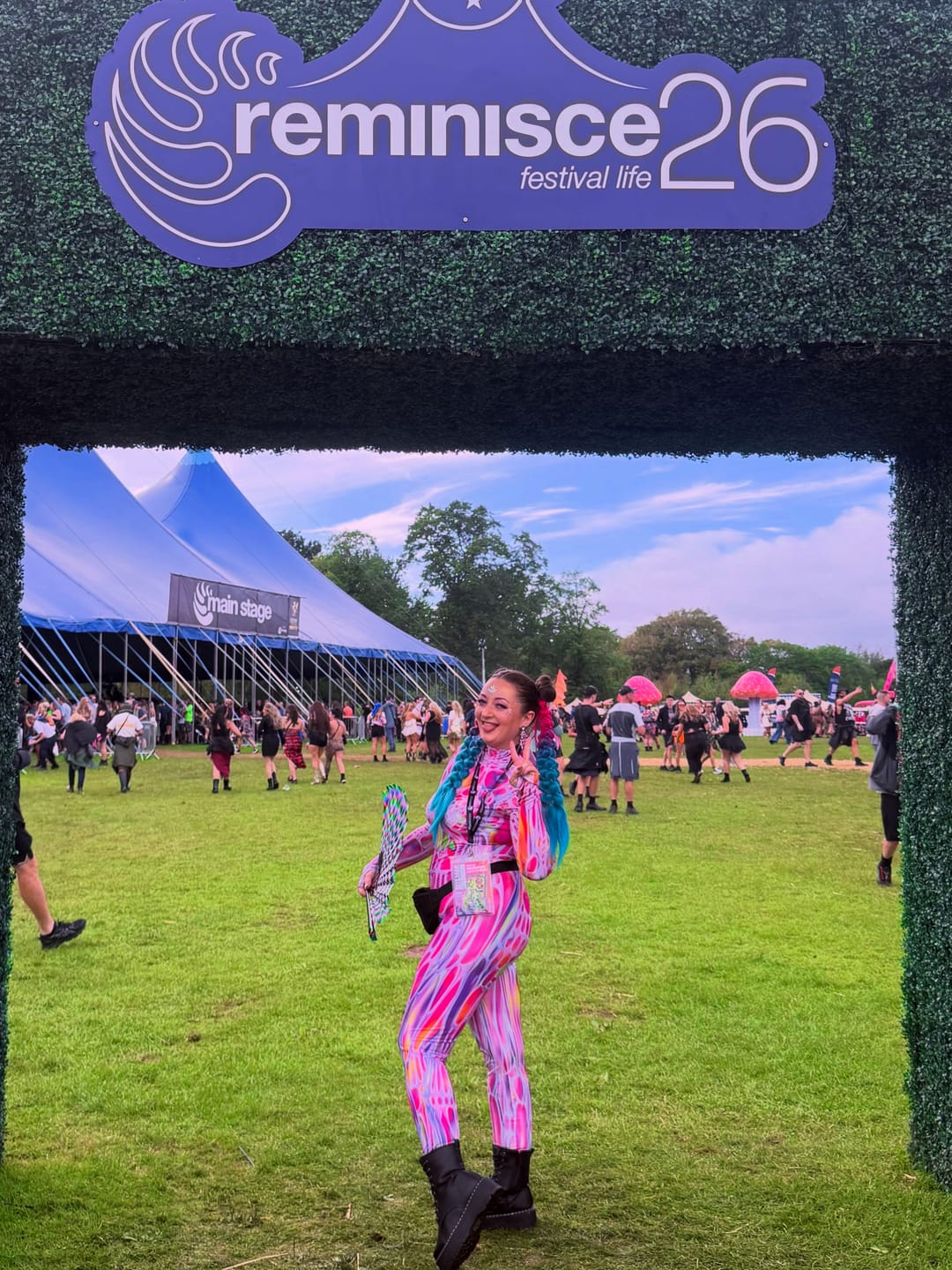 Customer photo review of Pink Morph Costume