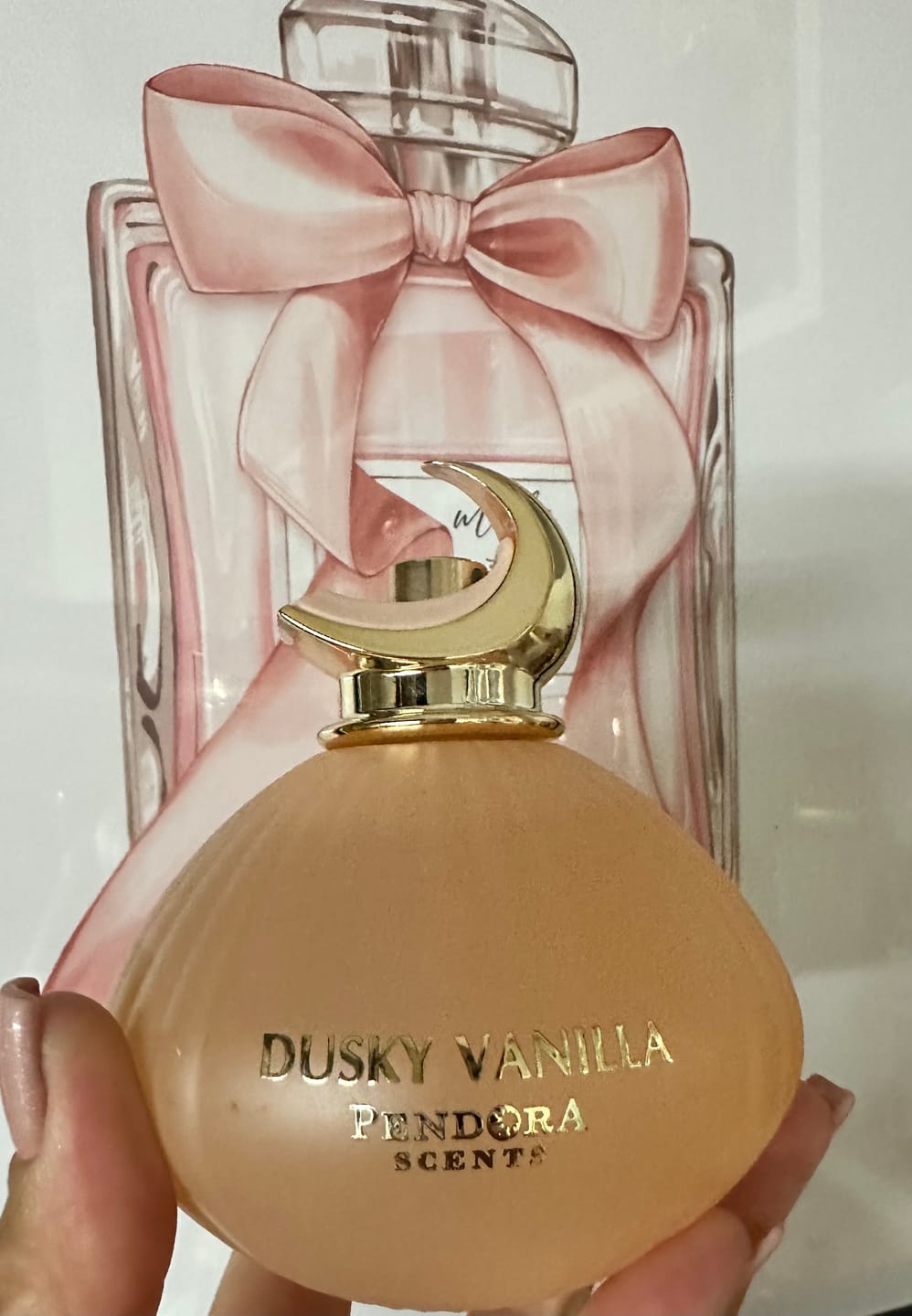 Customer photo review of PERFUME DUSKY VANILLA PENDORA SCENTS  - 100ML