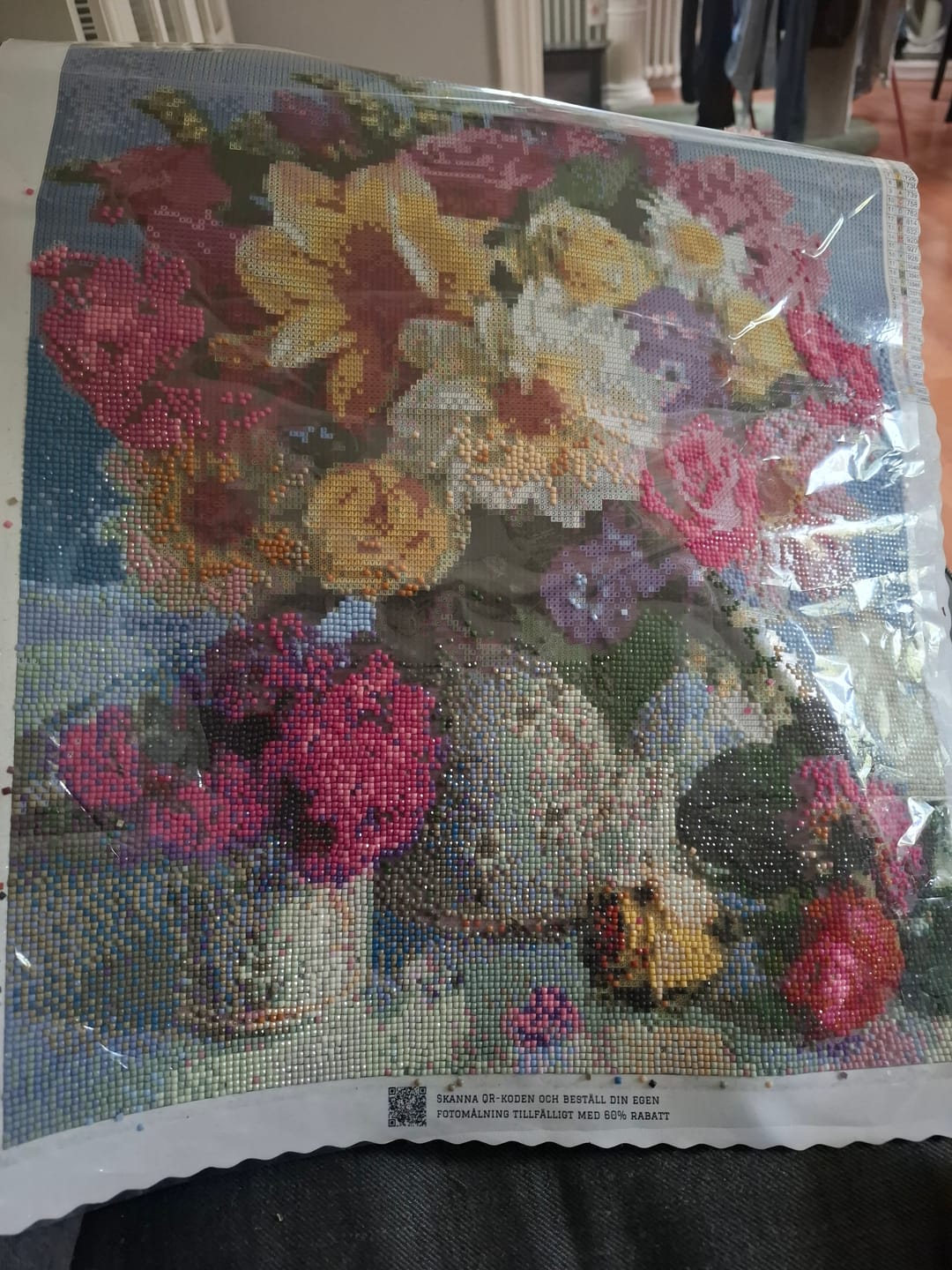 Customer photo review of Eget Foto Diamond Painting