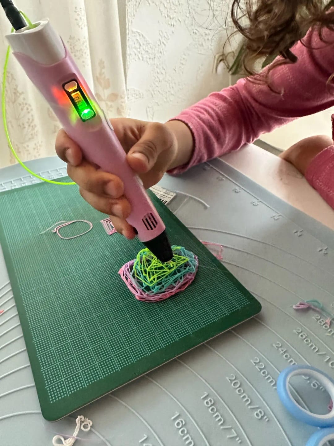 Customer photo review of Bolígrafo 3D Creativo PequePlanets™