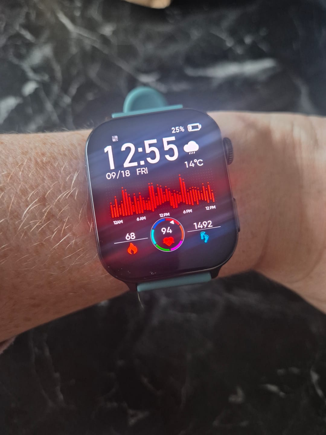 Customer photo review of Gard Pro Health Smartwatch 3