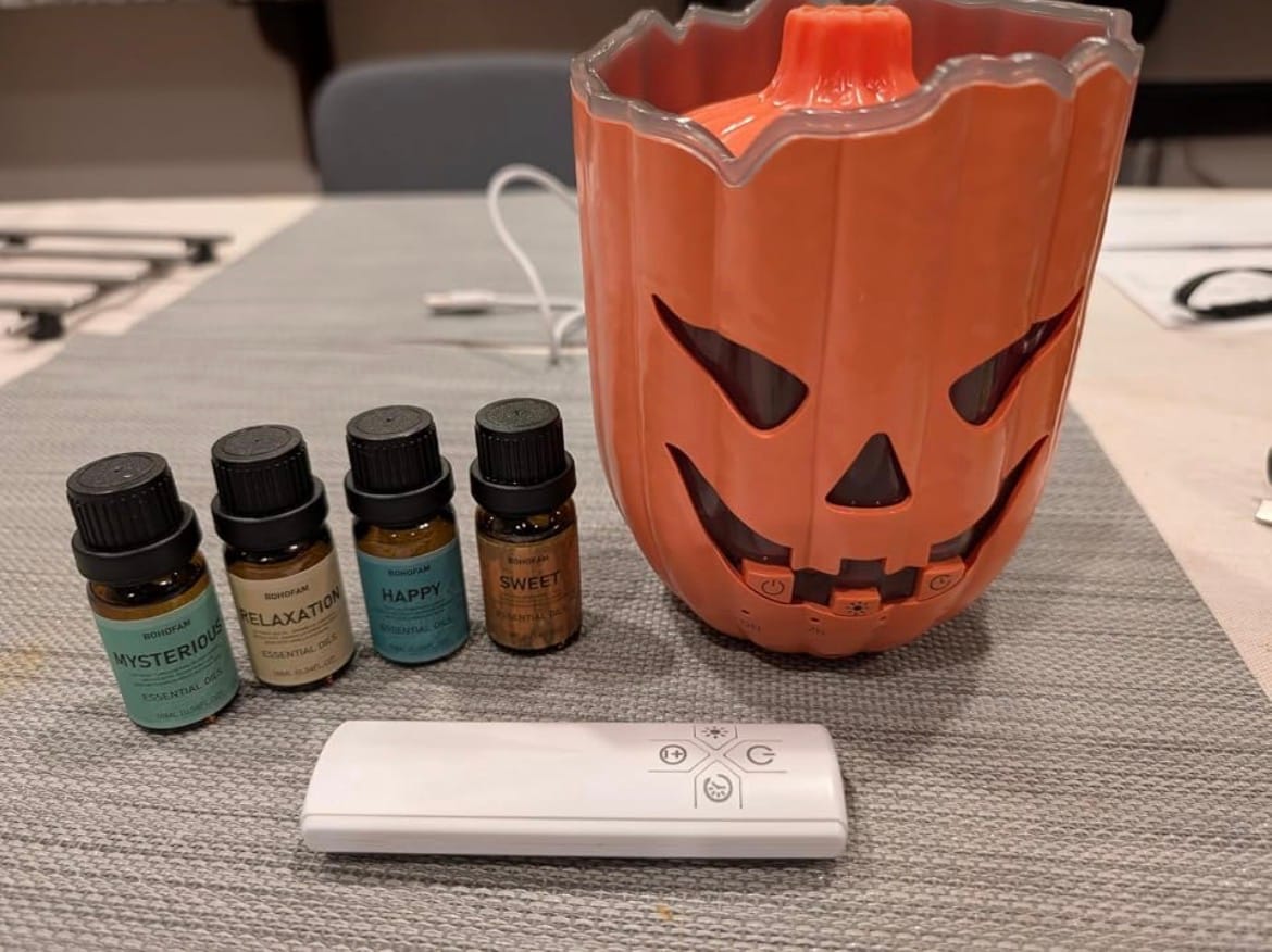 Customer photo review of Humidificador Calabaza