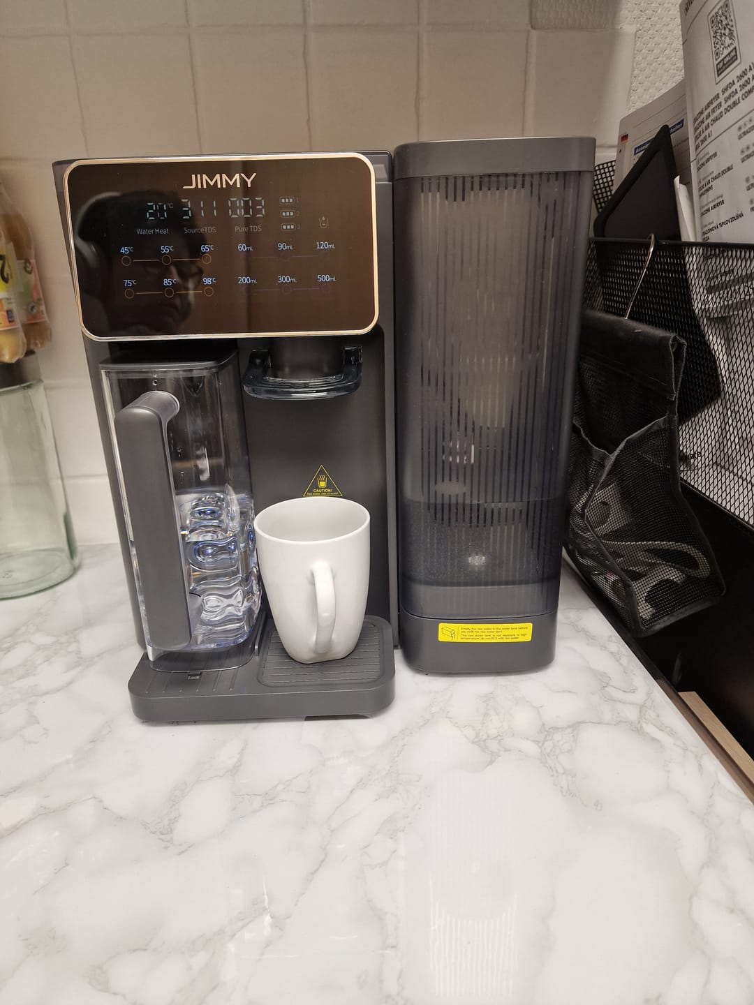 Customer photo review of R9 Countertop Reverse Osmosis Water Purifier