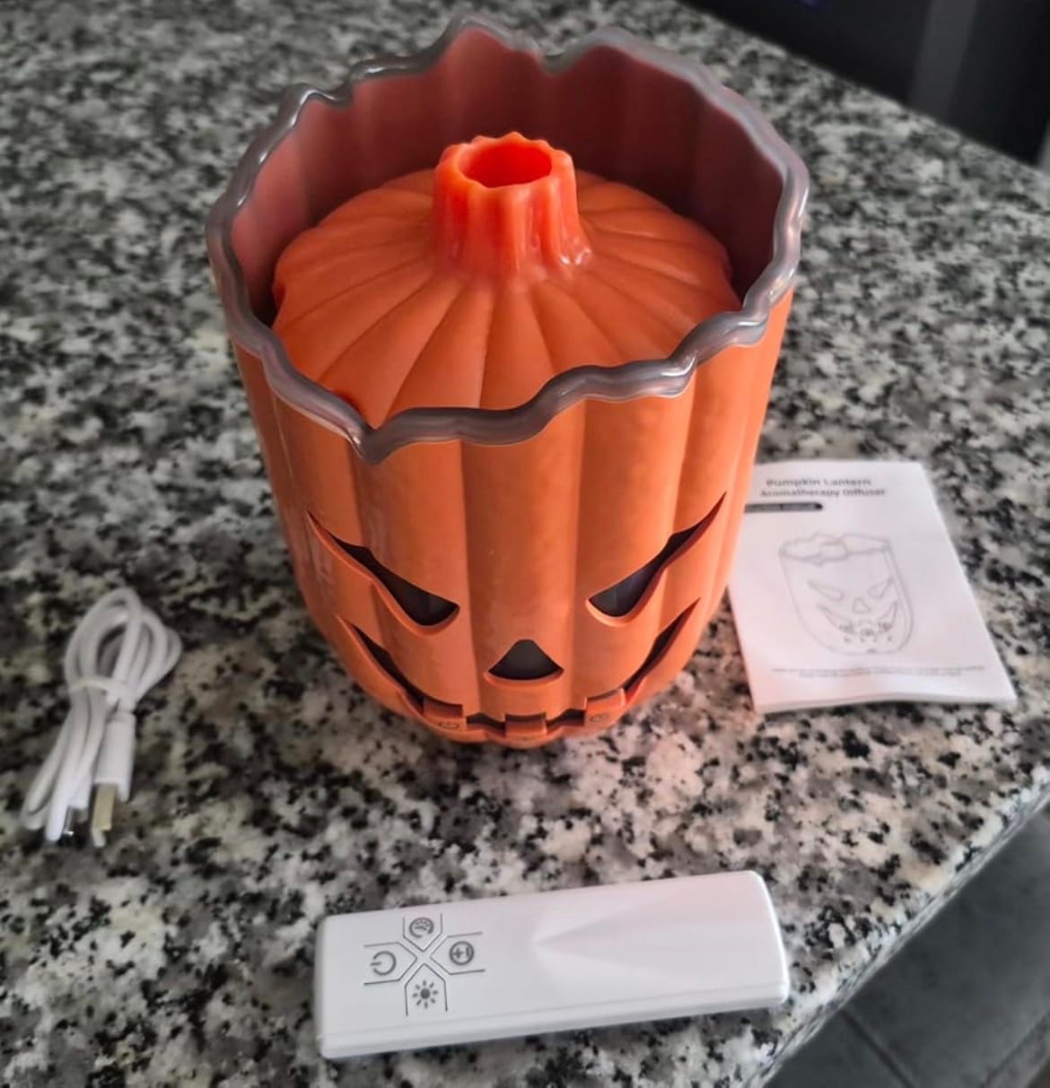 Customer photo review of Humidificador Calabaza