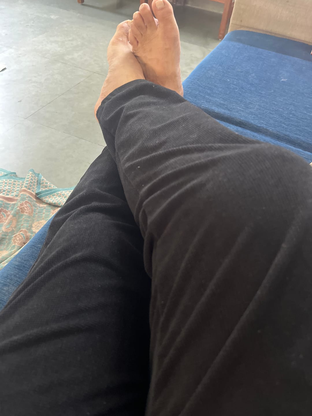 Customer photo review of Brown Textured - Corduroy Pant