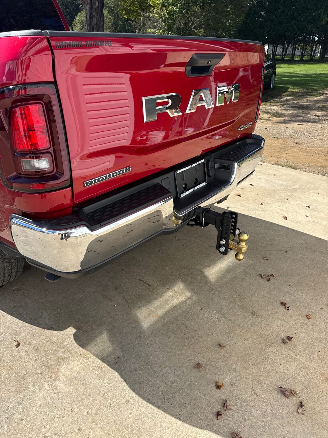 Customer photo review of TYT 22K Heavy-Duty Adjustable Dual-Ball Hitch for 2.5″ Receiver