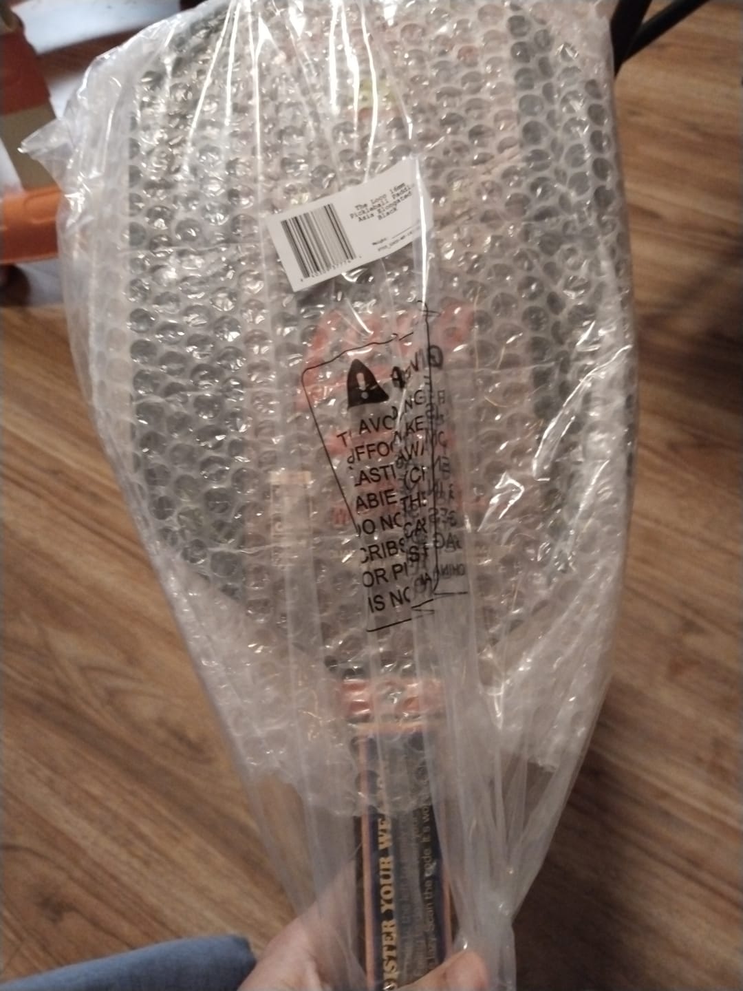 Customer photo review of The Loco 16mm Pickleball Paddle Elongated