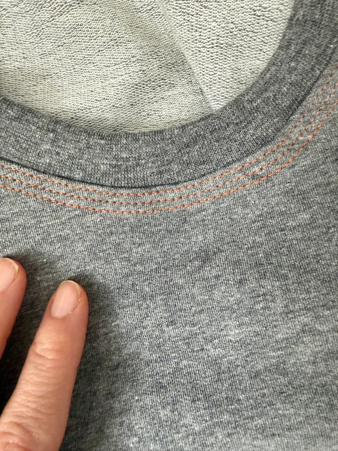 Customer photo review of Smooth Tubular Cuffing Fabric