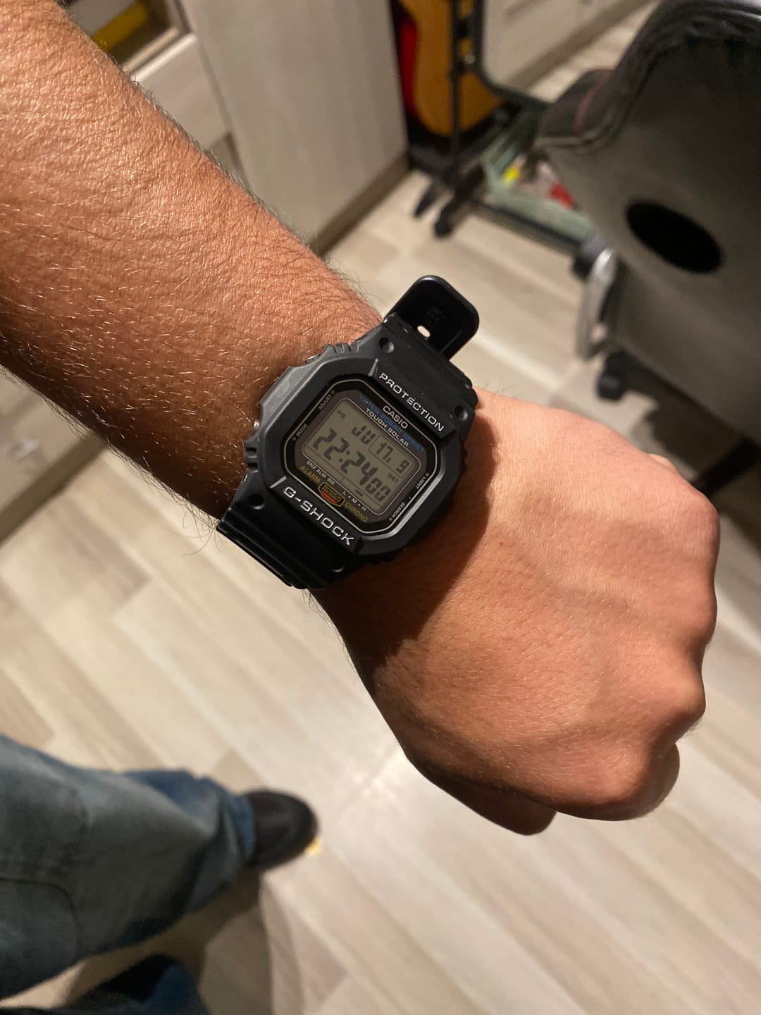 Customer photo review of Reloj Casio G-Shock Vintage G-5600UE-1 Tough Solar