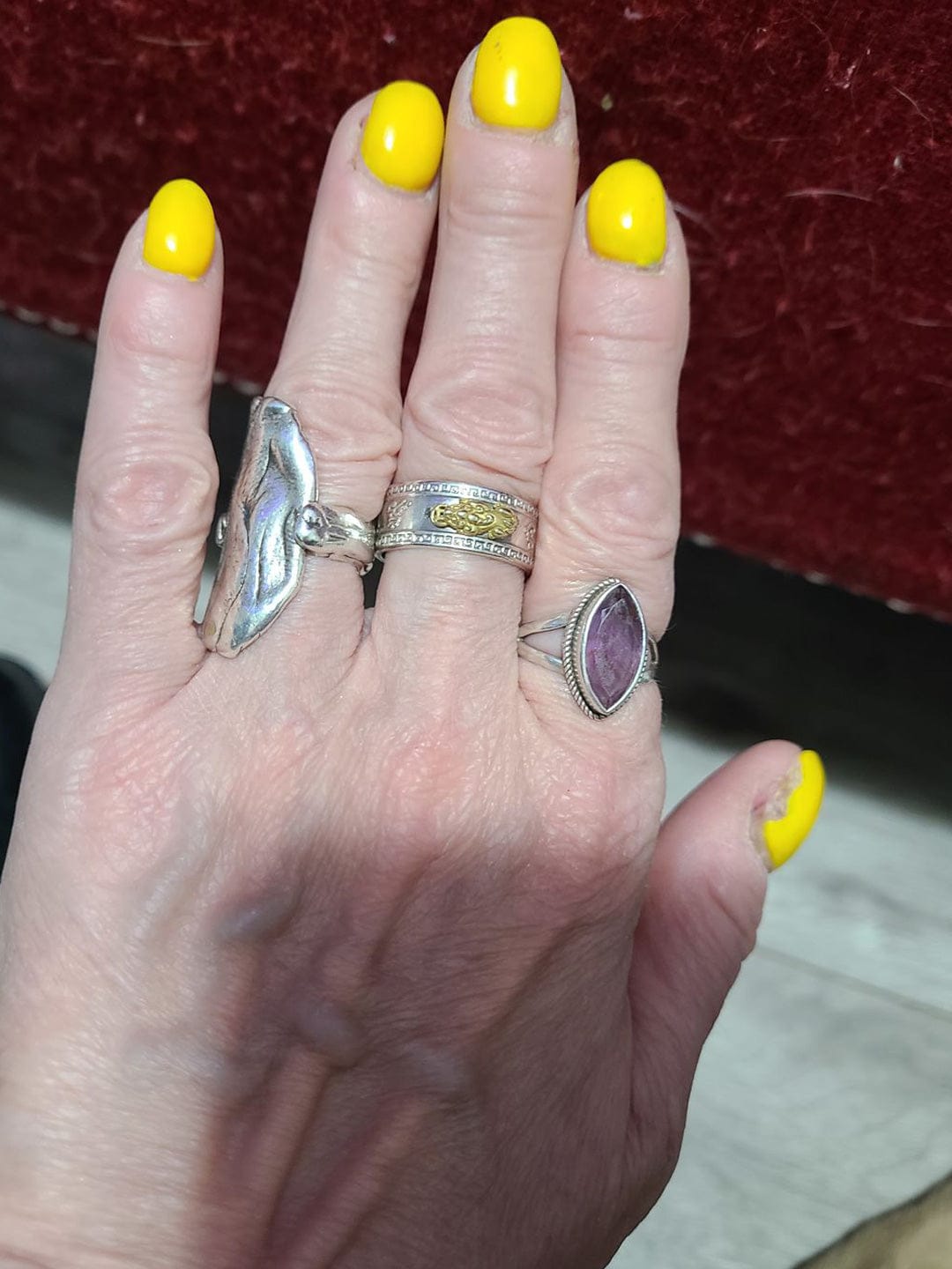 Customer photo review of The Gold Pixiu Mantra Ring
