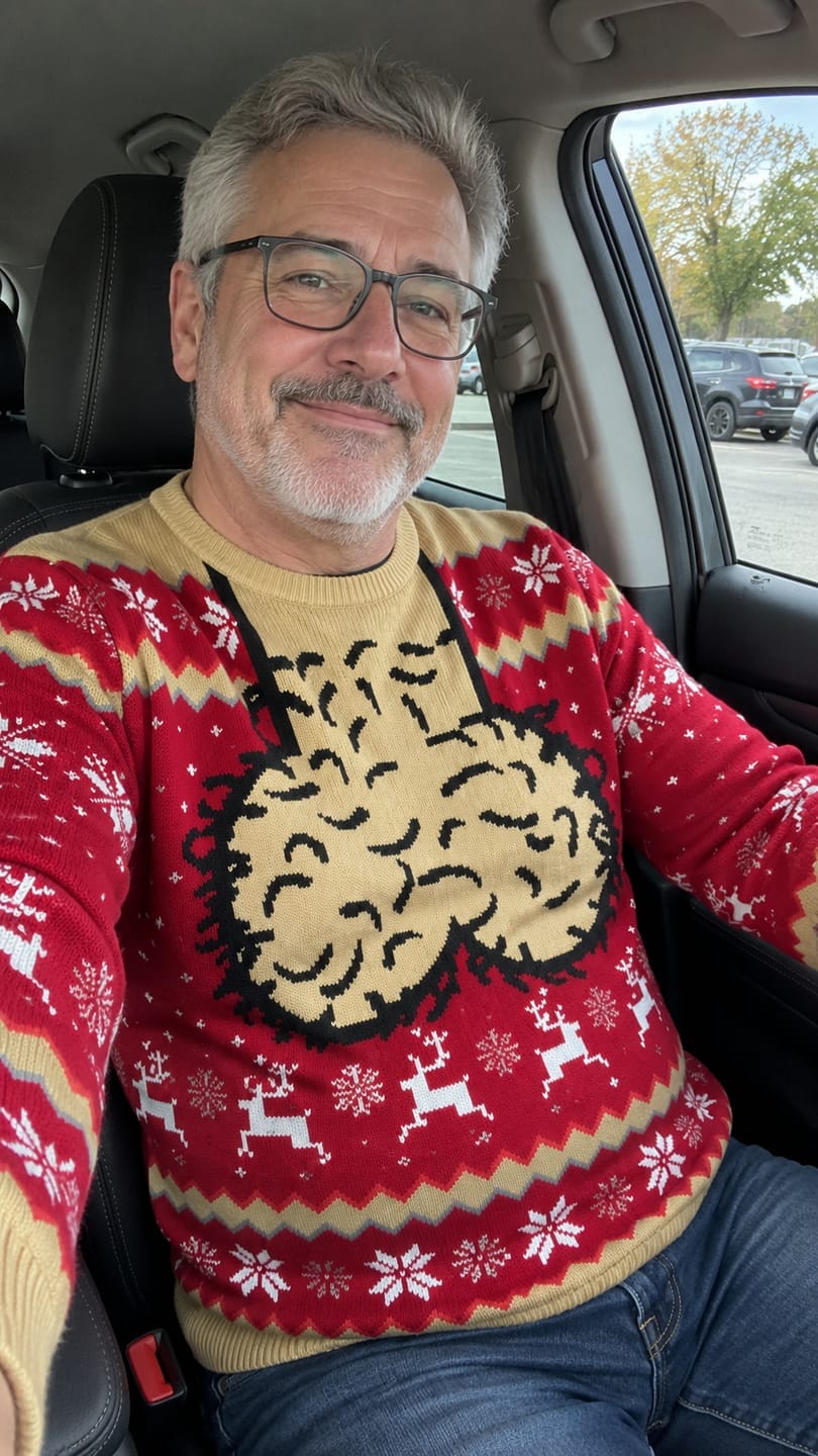 Customer photo review of Pull De Noël Rigolo