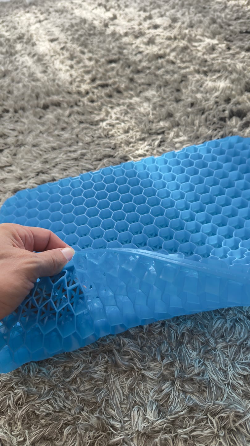 Customer photo review of Cojín Ergonómico de Gel