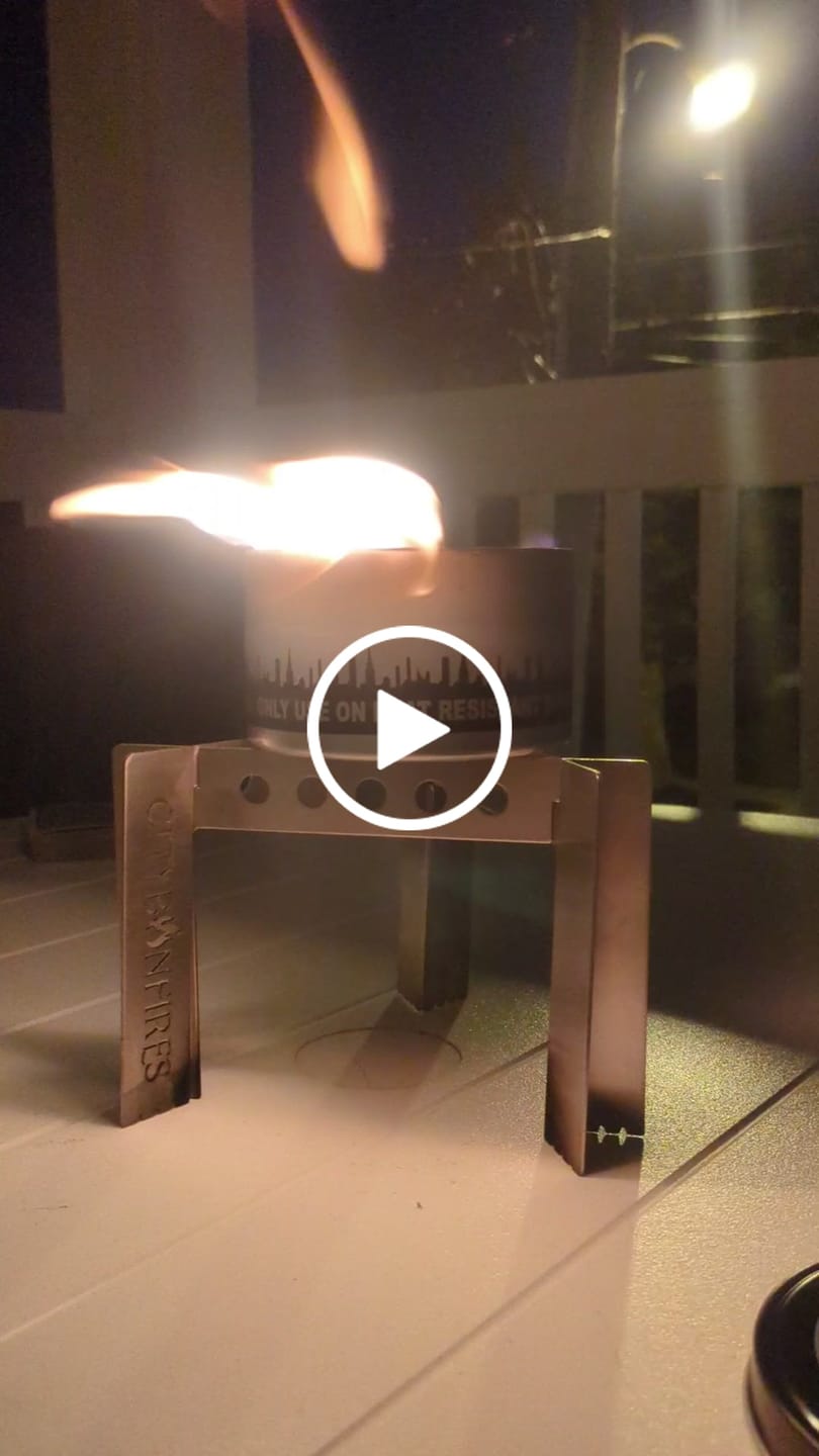 Customer video review of City Bonfire (Portable Fire Pit)