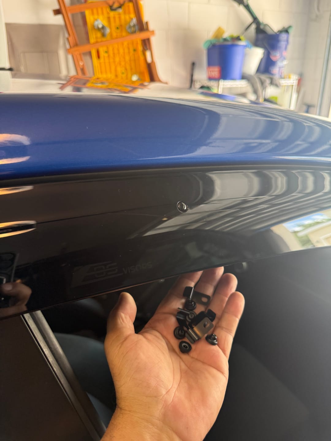 Customer photo review of 2015-21 Subaru WRX | STi Window Visors Wind Deflectors Rain Guards