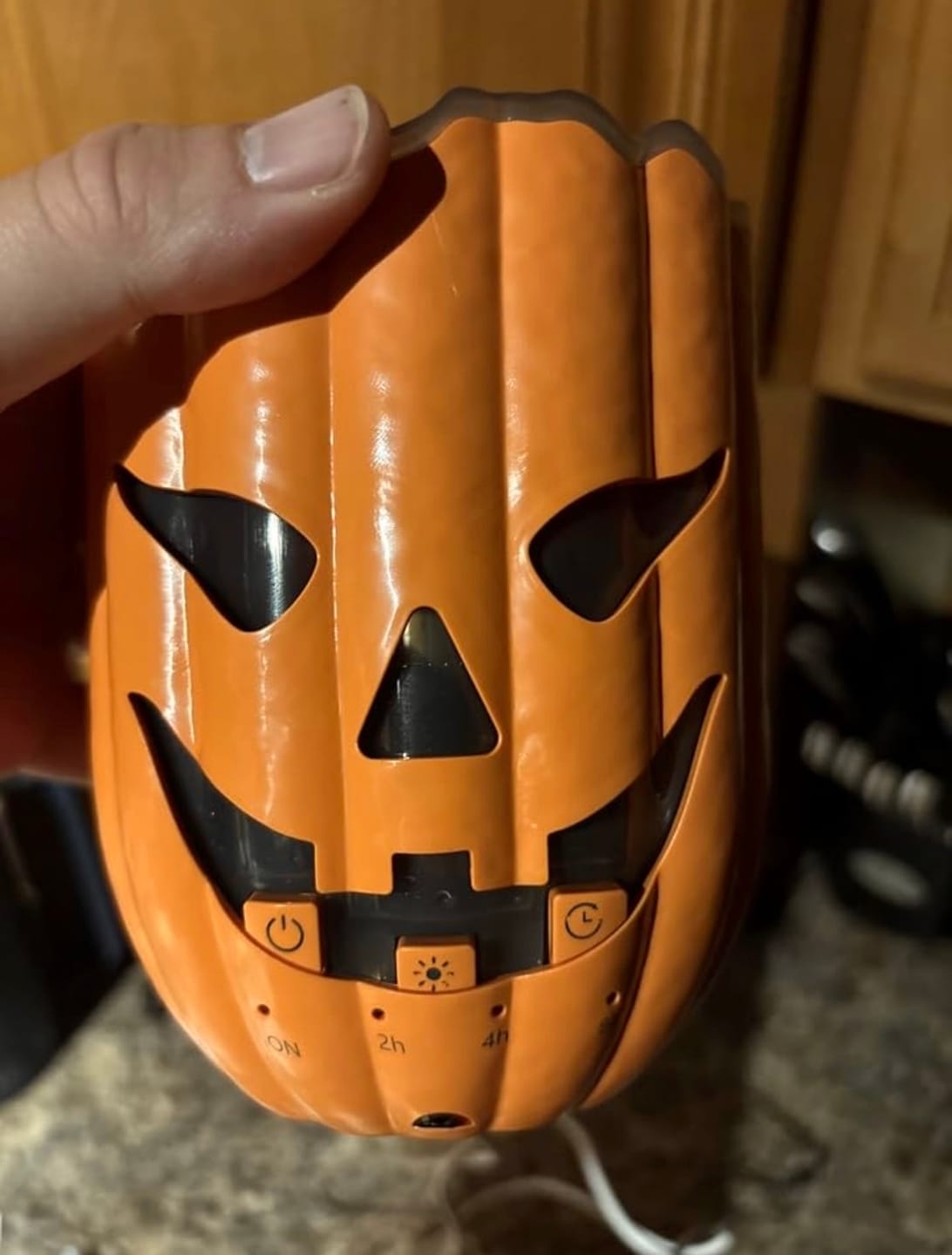 Customer photo review of Pumpkin Humidifier