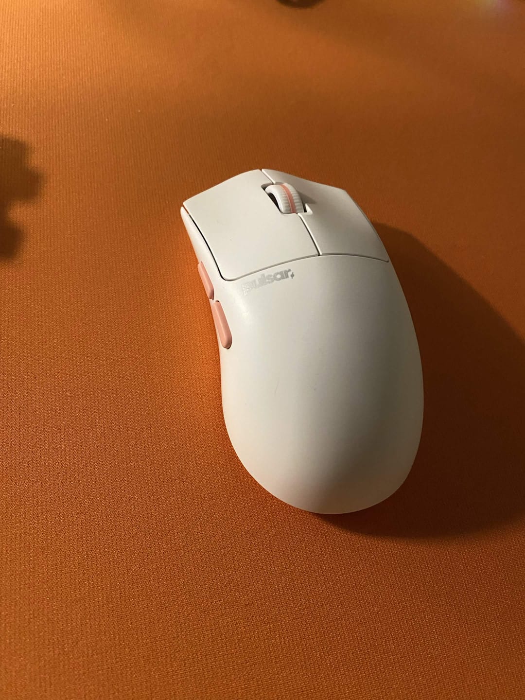 Customer photo review of Pulsar Pro Series Gaming Mouse- Jinggg-X - Medium - White