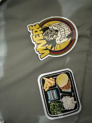 Customer photo review of FREE STICKERS