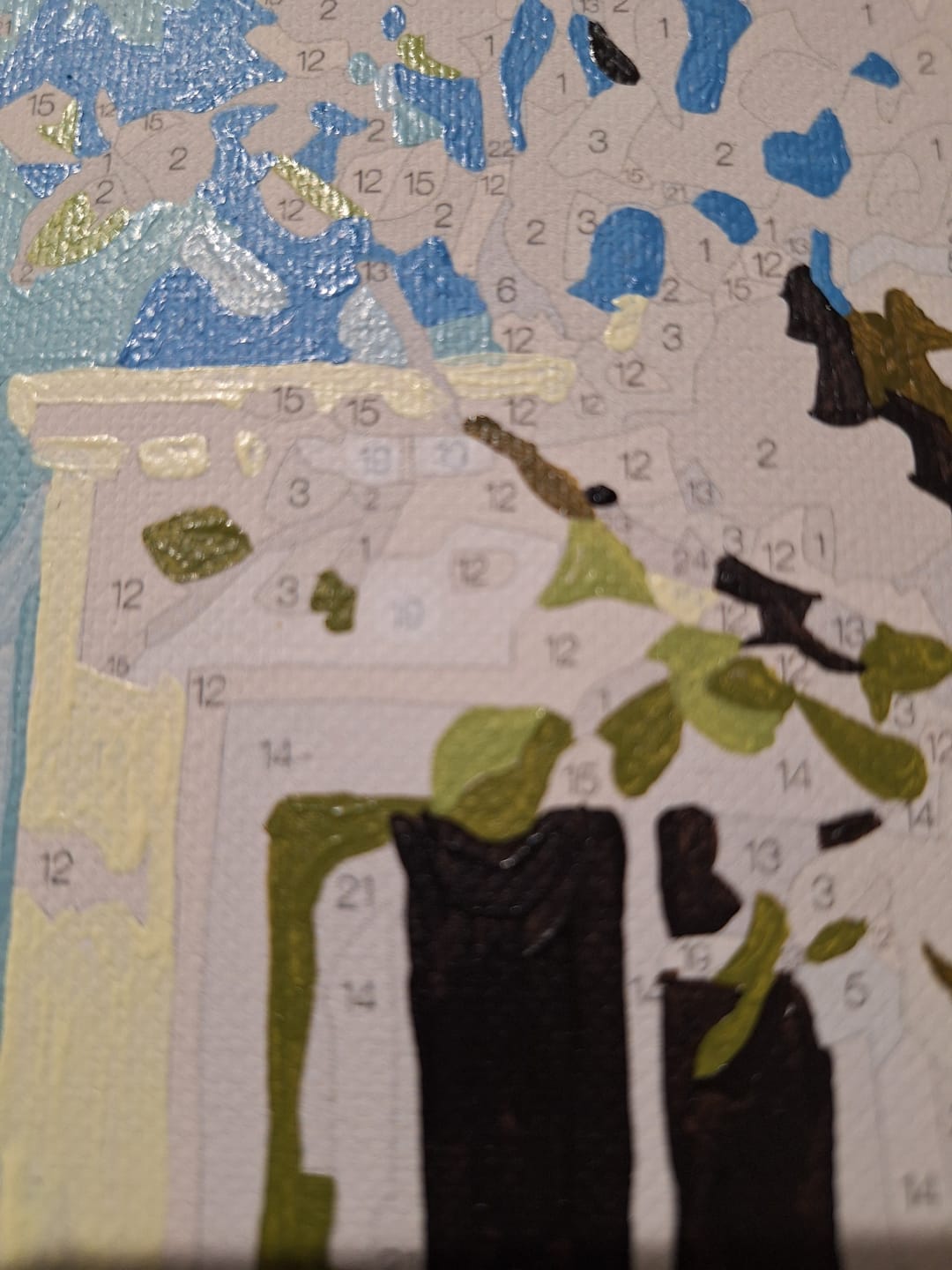 Customer photo review of Hide & Paint Marker – For Paint by Numbers