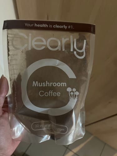 Customer photo review of Mushroom Coffee