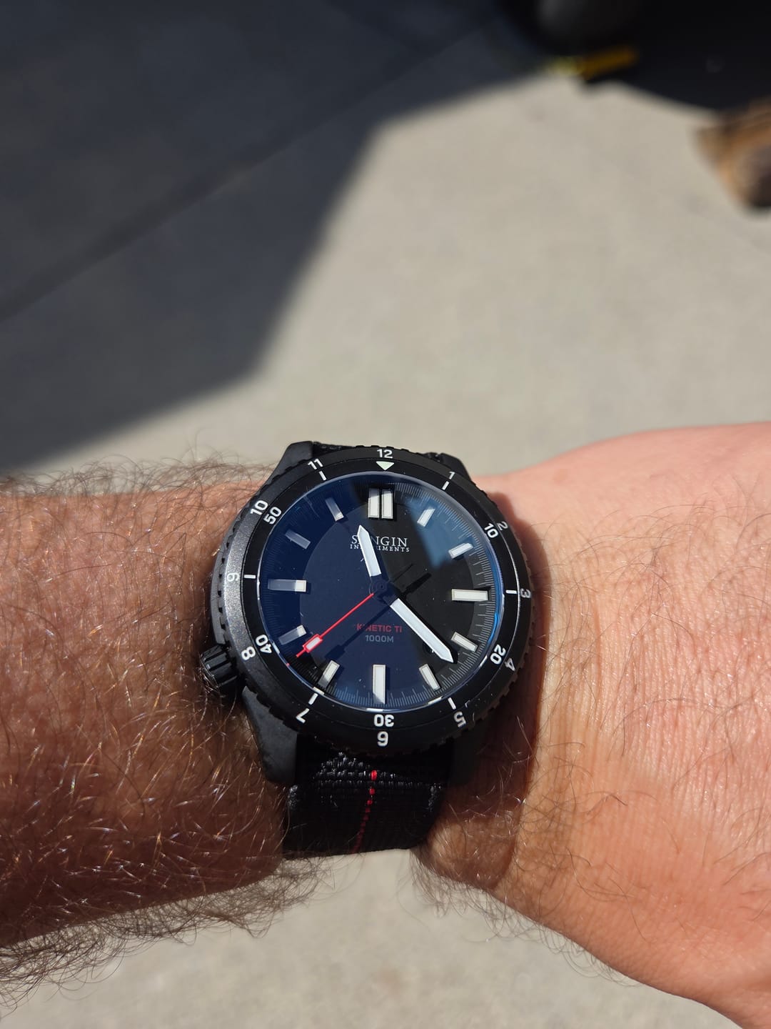Customer photo review of The WOE-ZA Commando Strap