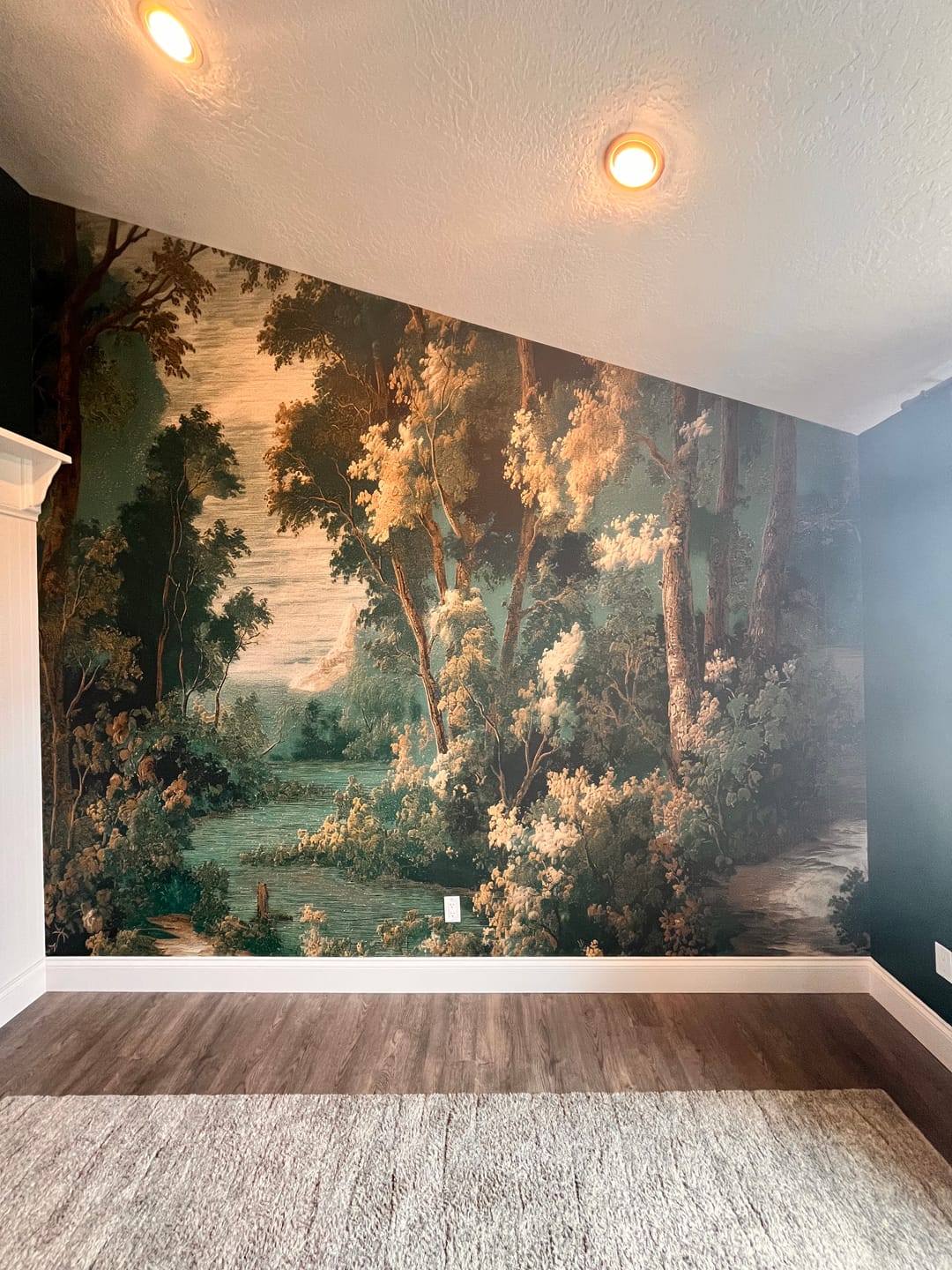 Customer photo review of Sterling Wallpaper