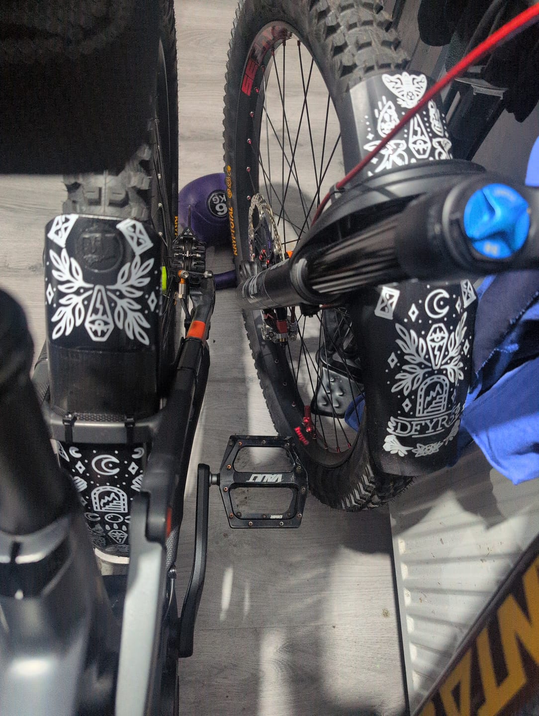 Customer photo review of Occult | Transfer Decals