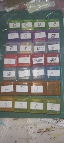 Customer photo review of Diamond Painting Storage Box