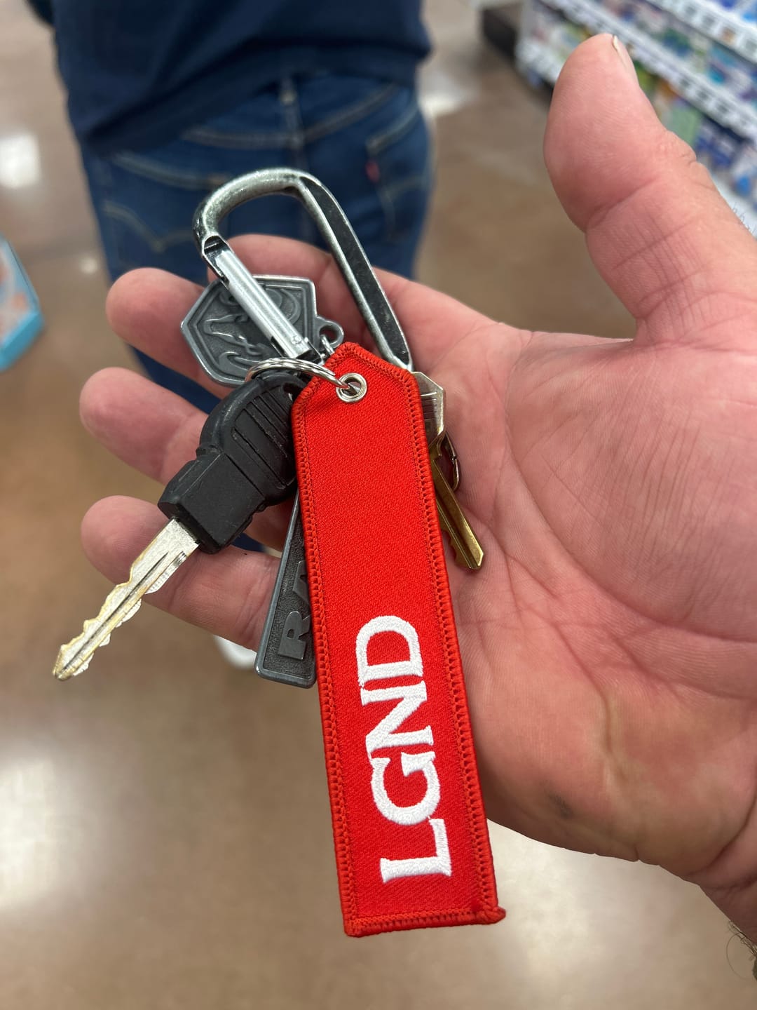 Customer photo review of Apex Key Loop