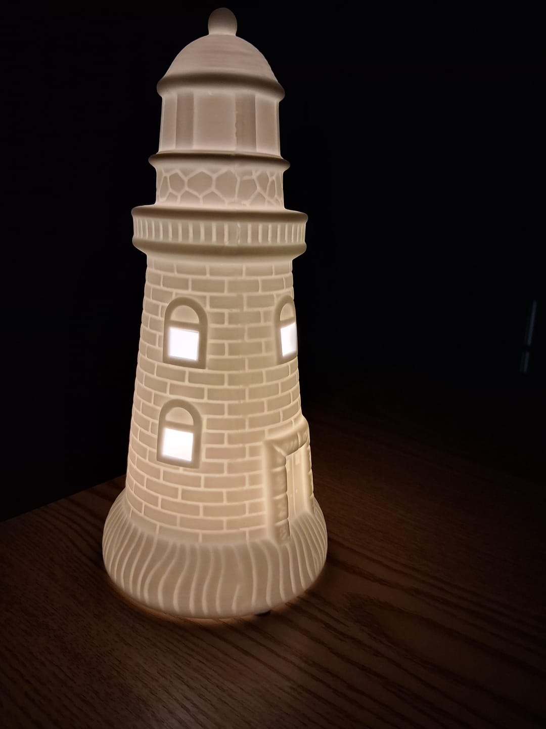 Customer photo review of Belleek Living Lighthouse LED