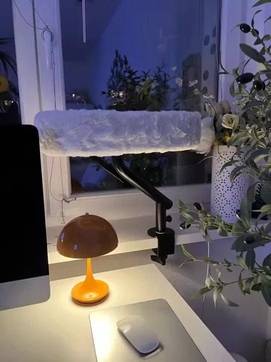 Customer photo review of Cat Desk Bed