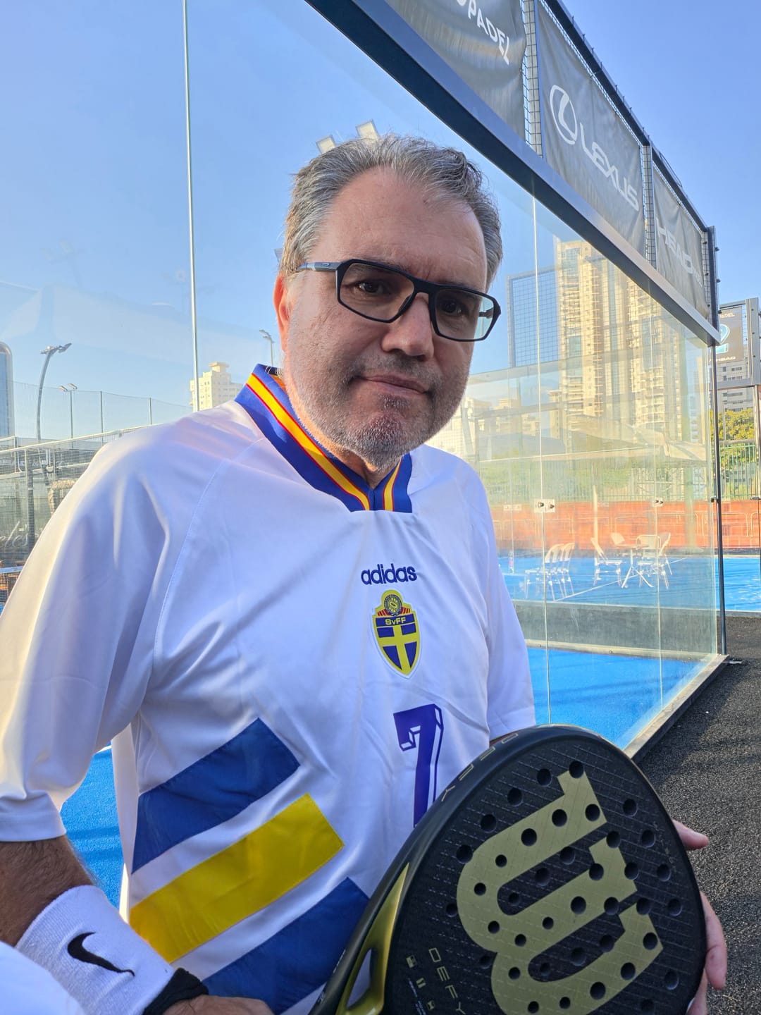 Customer photo review of Svezia Maglia Away 1994
