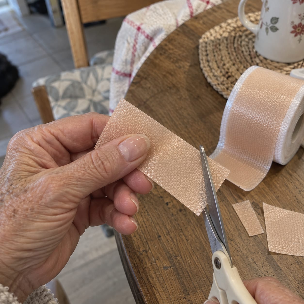 Customer photo review of Bandes de Collagène en Silicone Vantyx™