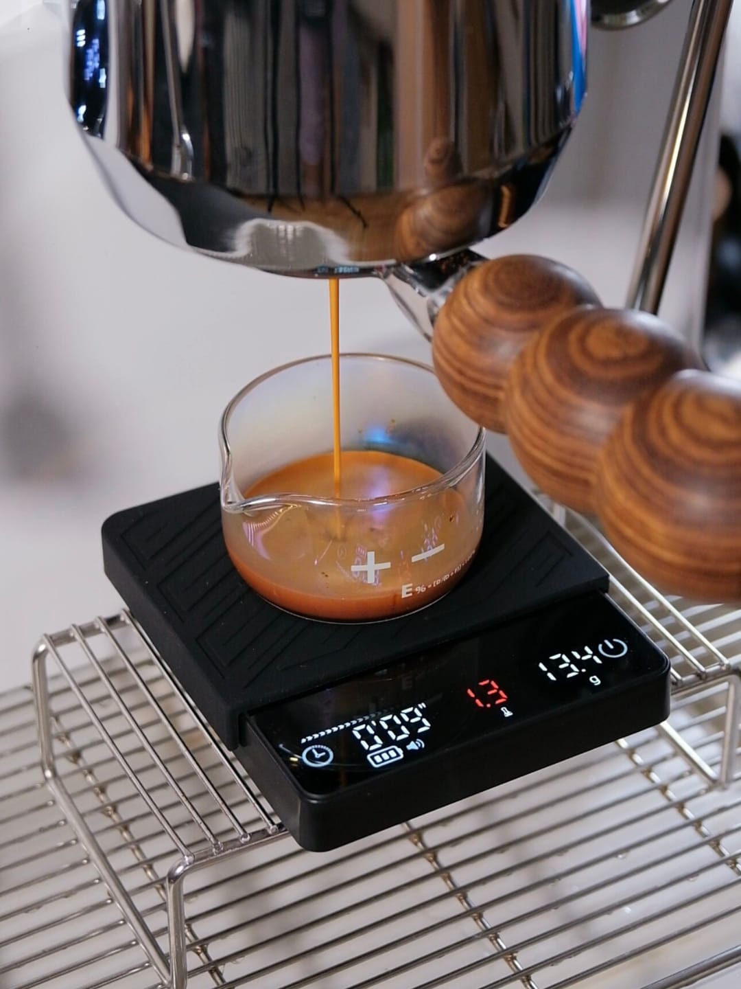 Customer photo review of Zero-G Mini Coffee Scale