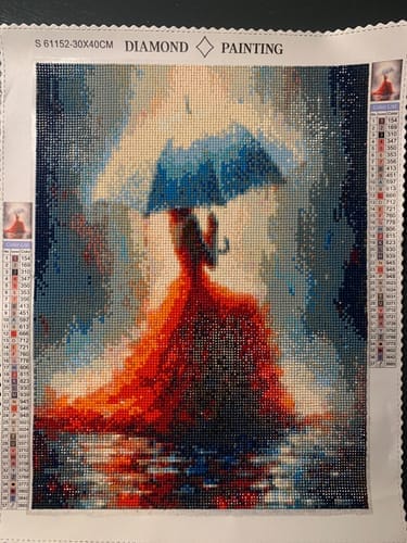 Customer photo review of Waiting | Diamond Painting Kit
