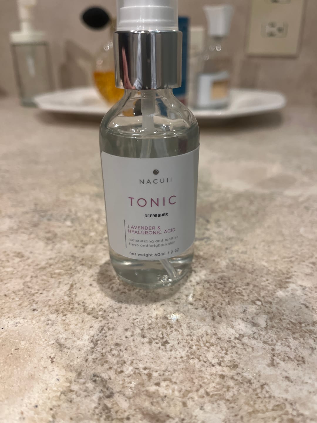 Customer photo review of Refrescante de Lavanda y Ácido Hialurónico