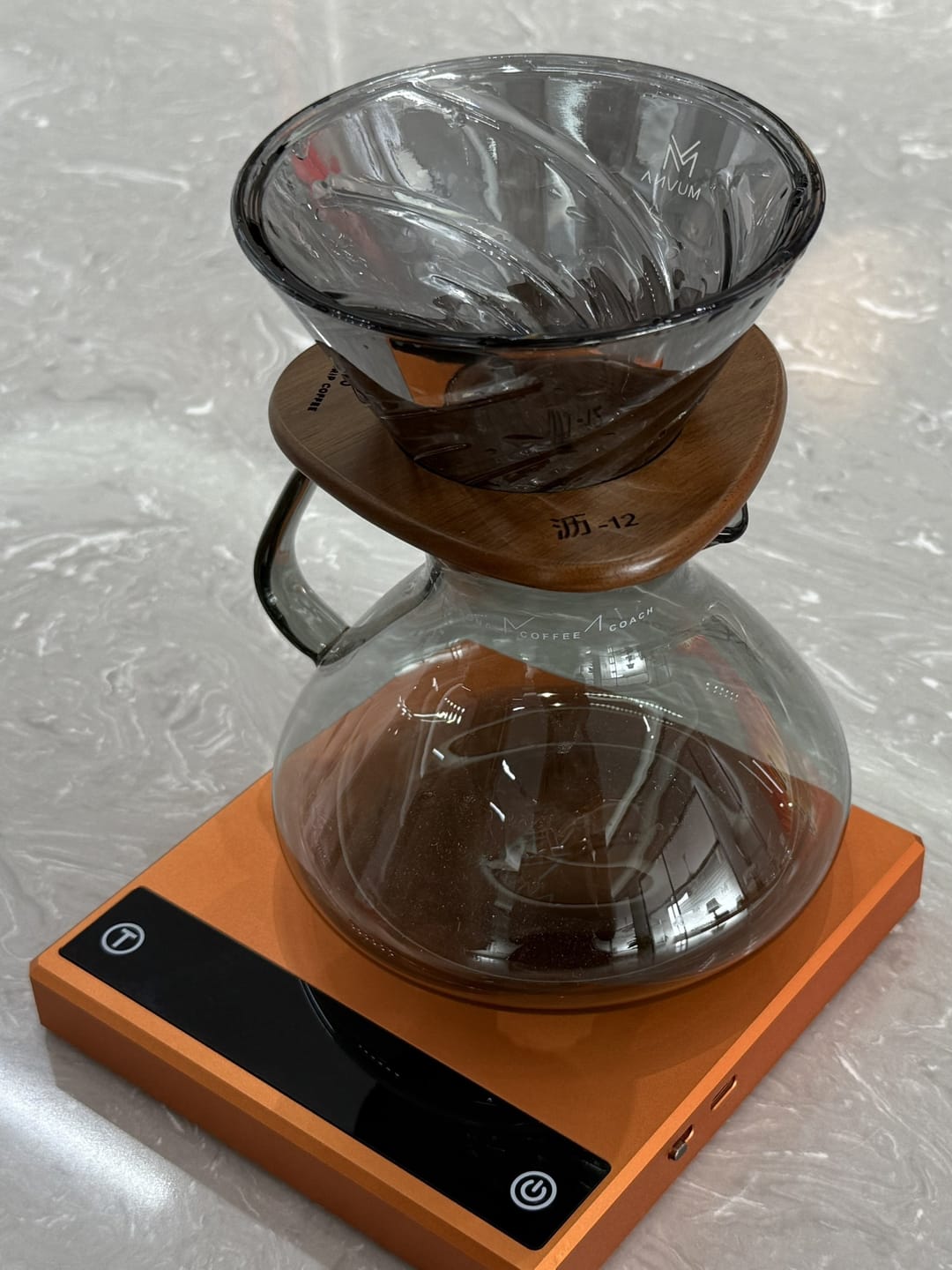 Customer photo review of Zero-G PLUS Smart Coffee Scale - Pour-Over & Espresso