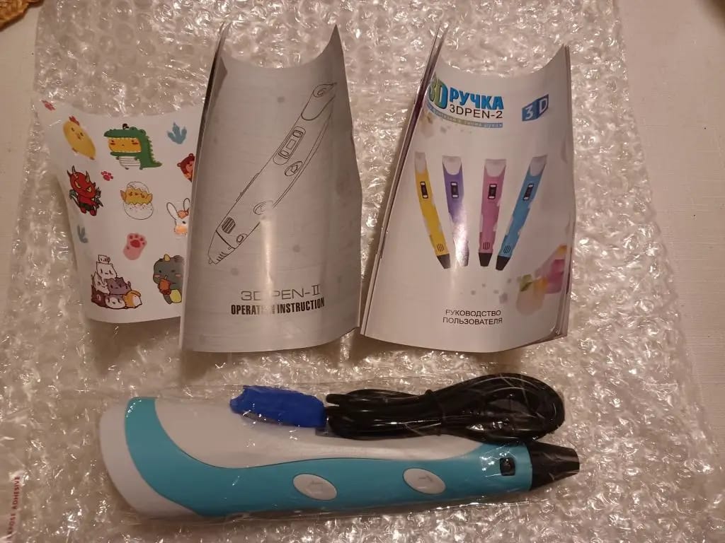 Customer photo review of Bolígrafo 3D Creativo PequePlanets™
