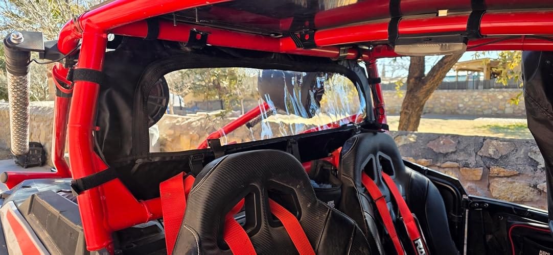 Customer photo review of Rear Soft Windshield for 2024+ Polaris RZR XP 1000 / XP 4 1000