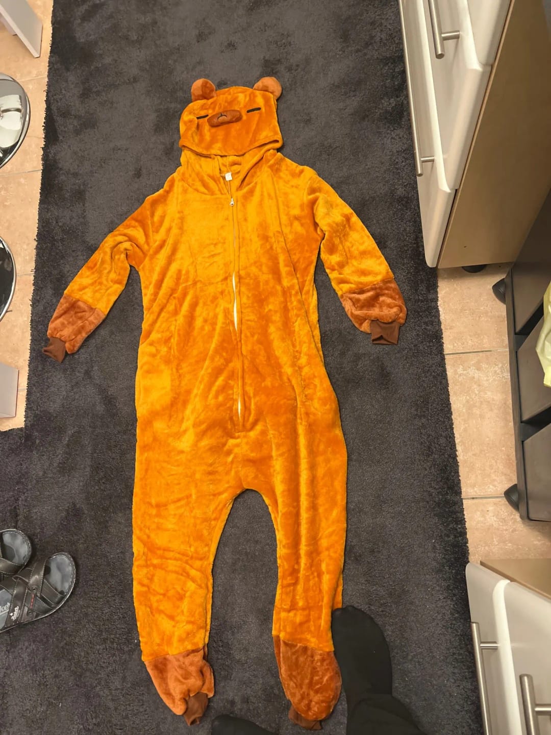 Customer photo review of Capy Cozy Kigurumi