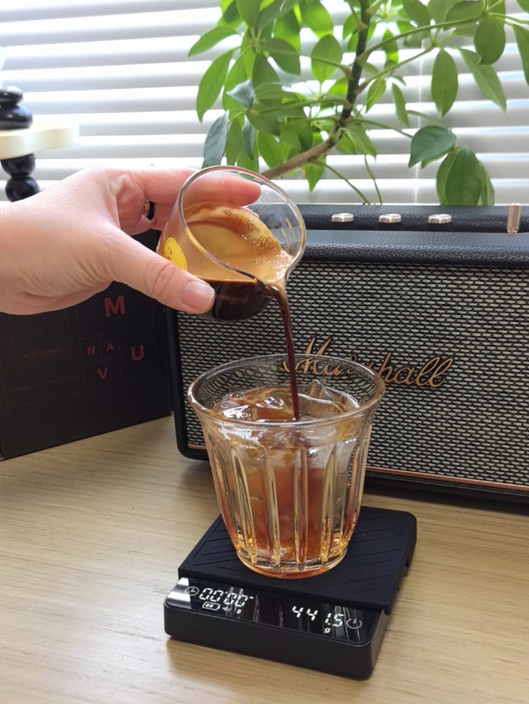 Customer photo review of Zero-G Mini Coffee Scale