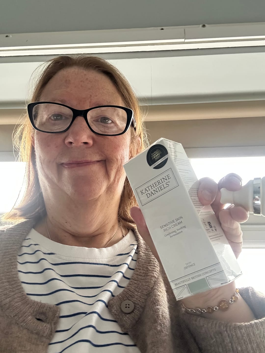 Customer photo review of Sensitive Skin Rich Cream